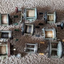 Lot Of Deep Sea Fishing Reels