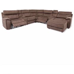 Newer Brown Sectional 