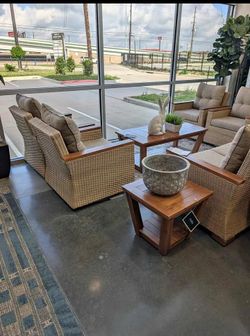 Patio set 8 pieces