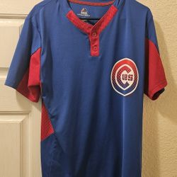 Cubs MLB Majestic Cool Base Men’s Medium Jersey Used Like New