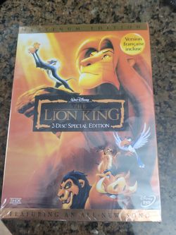 Lion King DVD 