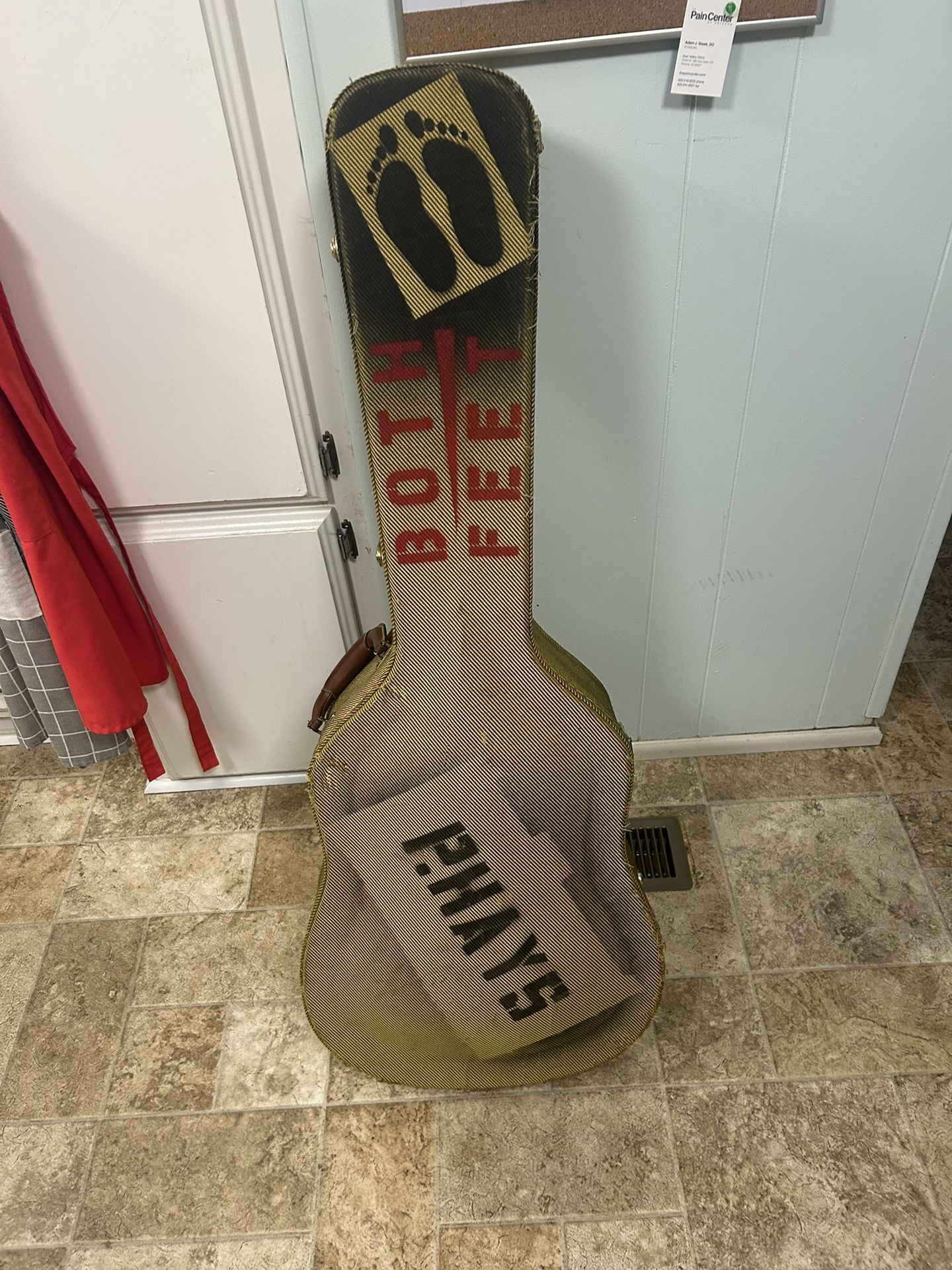 Deluxe Tweed Acoustic Guitar Case 
