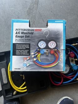 This A/C Manifold Gauge Set