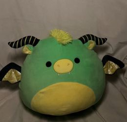 Squishmallow Green Dragon Plush