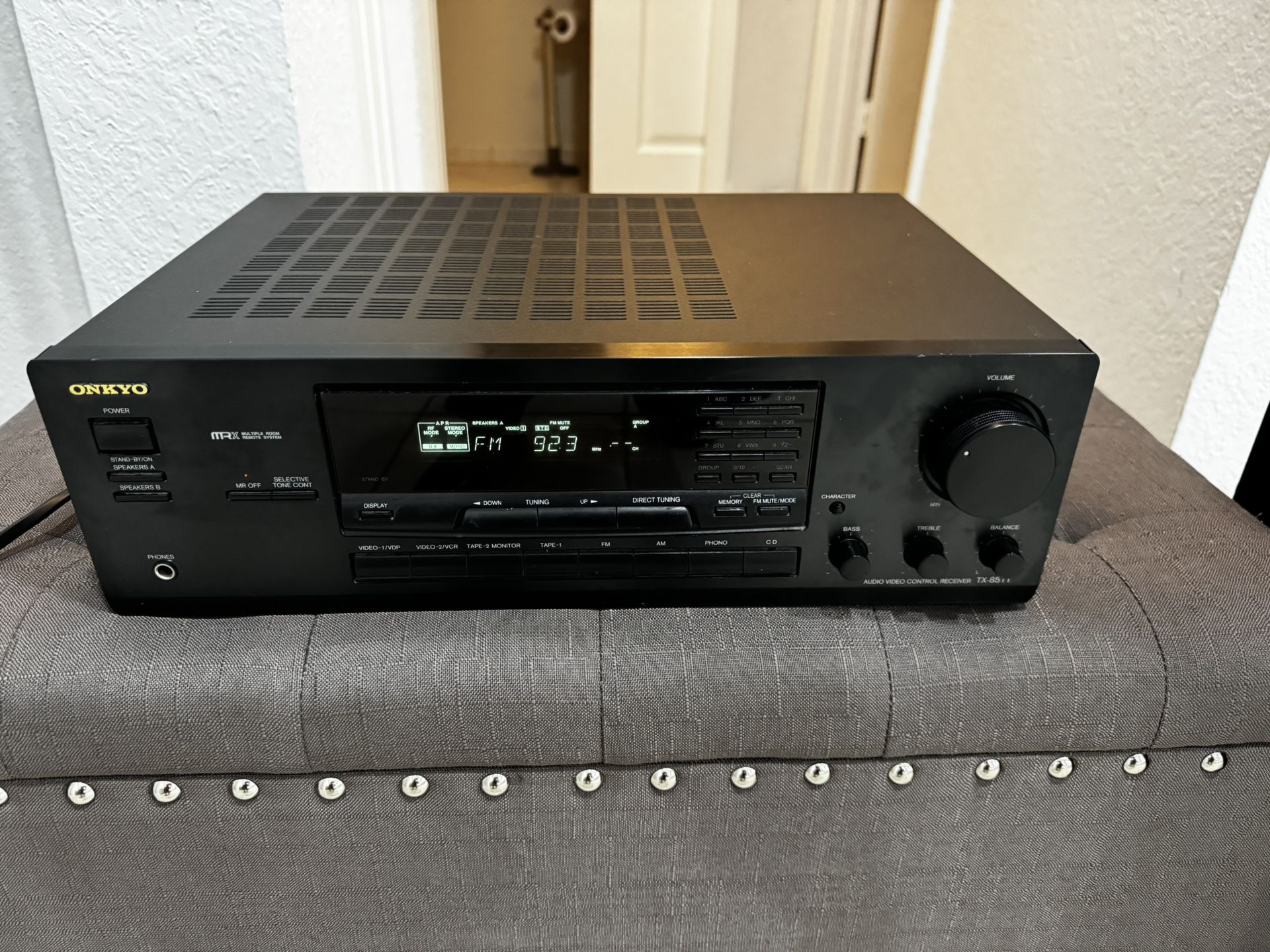 ONKYO TX-8511 AUDIO VIDEO CONTROL RECEIVER AMPLIFIER