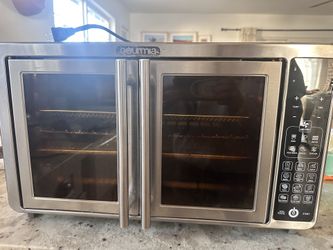 Gourmia Air Fryer And Toaster Stainless Steel