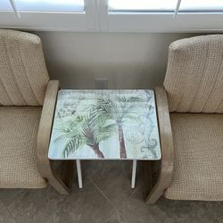 Home & Garden-Furniture. Two Chairs With Wheels. Used (normal wear).