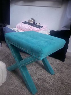 Teal cool studd stole