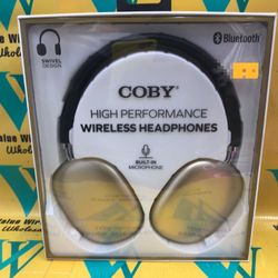 Coby wireless headphones