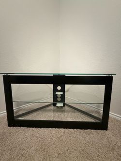 TV stand/media center/glass entertainment center