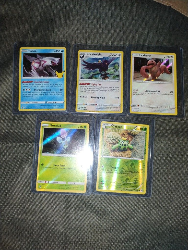 Collection Of Pokémon Trading Cards Holographics Mint Condition Ready For Appraisal...
