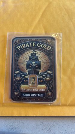 Pirate gold 0.5 grams fine gold