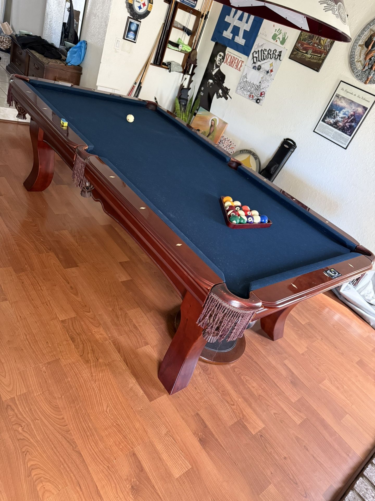 Beautiful Pool Table (King Louis Edition)  $1000 OBO 