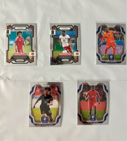 Panini Prizm Canada Soccer Cards Lot of 5