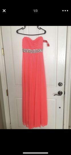 New Coral dress