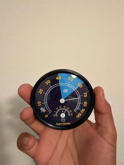 Thrive Hygro-Thermo Analog Humidity and Temperature Gauge