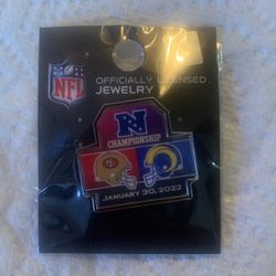NFC Championship Pin Rams Vs 49ers Pin 