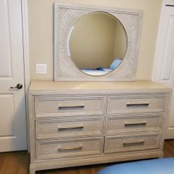 Dresser and Two End Tables 