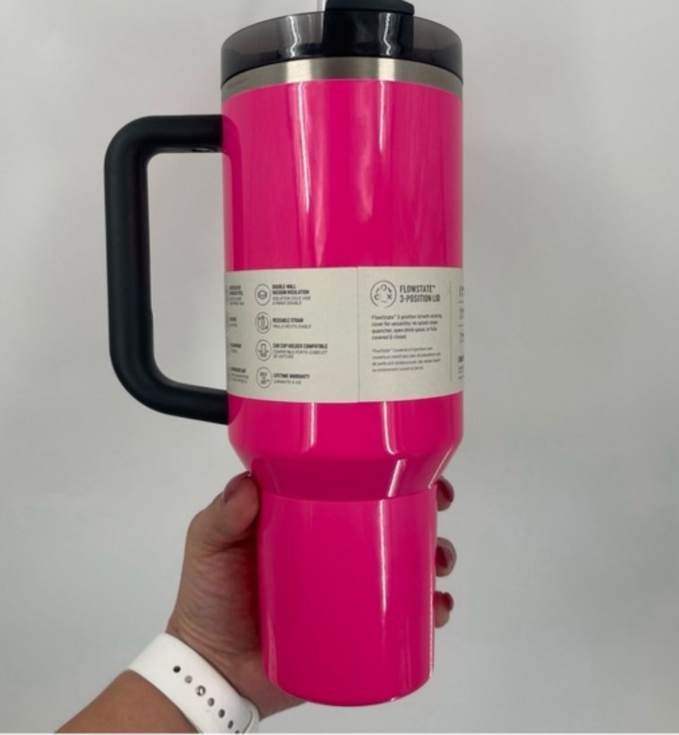 Hot Pink 40oz Stanley -New