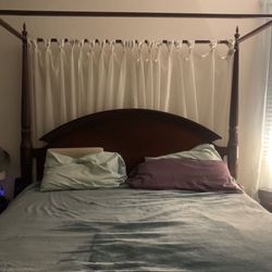 Cal king bed frame 