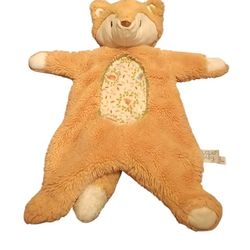 Douglas Baby Jordon Bashful Fox Sshlumpie Lovey Security Blanket Cuddle Toys Flat Plush 17in