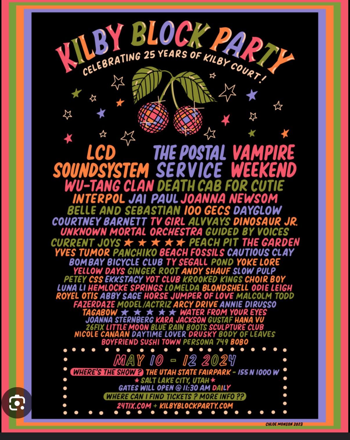 Kilby Block Festival —3 Day GA Passes