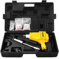 VEVOR Stud Welder Kit, 4550 Stud Welder Dent Repair Kit, 800 VA Spot Welder Stud, 110V Welder Stud Kit, Stud Gun Dent Puller Kit with Complete Accesso