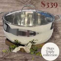 Princess House 18qts Triply Collection  its AVAILABLE &Planes de Pago!!!