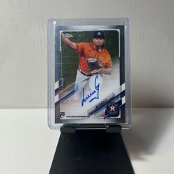 Baseball Card -Luis Garcia Rookie Auto 