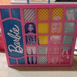 Barbie Dolls And Storage 