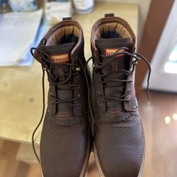 Twisted X Steel Toe Work Boots – Waterproof & Slip-Resistant – Size 12