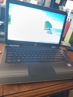 Hp pavilion 15" laptop i5 everything works. One hinge is broken see pix