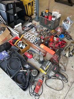 Large Mixed Lot of Tools and Hardware Welding