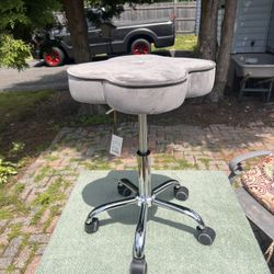 Gray Swivel Stool - Brand New