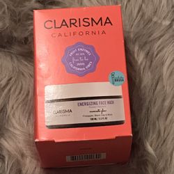 Clarisma Energizing face mask with brush New