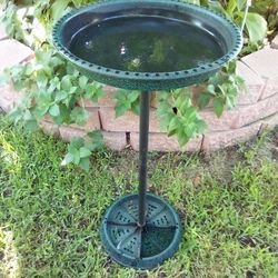 Plastic Birth Bath / Planter Stand $40