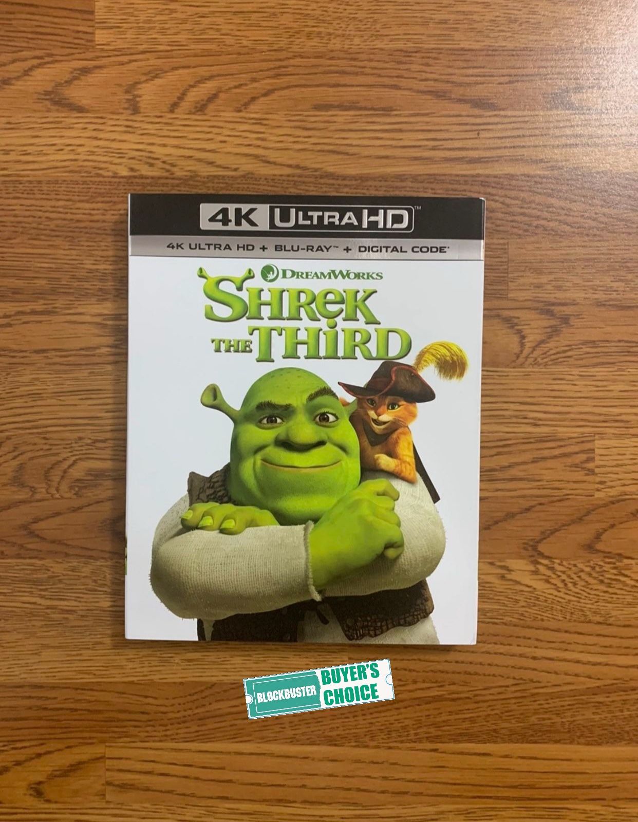 Shrek the Third 4K UHD Blu-ray Combo Pack (4K UHD Blu-ray + Blu-ray + Digital Code)