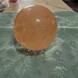 Large Honey Calcite Sphere 