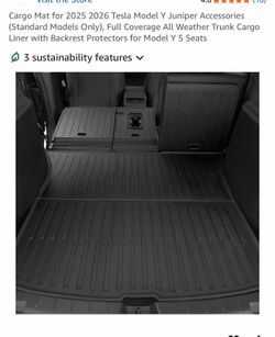 Trunk Tesla model Y standard models only
