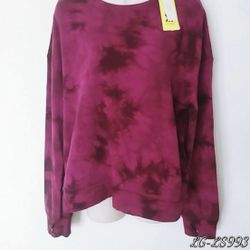 Berry Purple Crewneck Sweatshirt Size XL New.    (N)