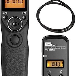 Pixel TW-283 DCO- Remote Control For Nikon Camera D800 D810 D850 D700 D500 D300