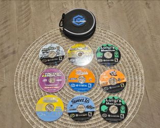 Nintendo GameCube Games With Case