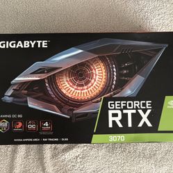 Gigabyte RTX 3070 GPU