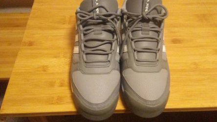 Adidas grey and white