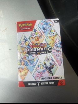 Pokemon TCG prismatic booster bundle
