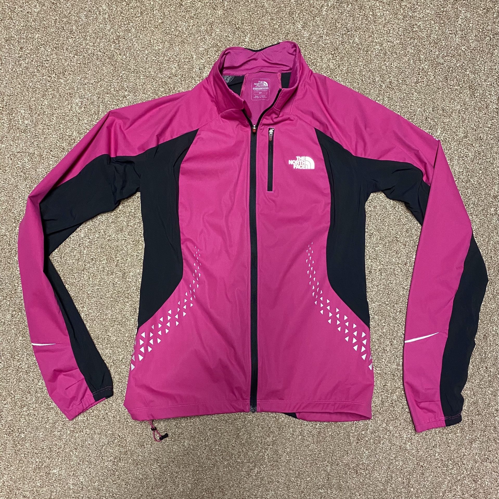 The North Face Small Hot Pink Jacket Windbreaker Running