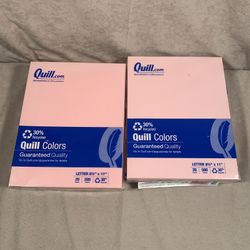 Pink Letter Size Paper