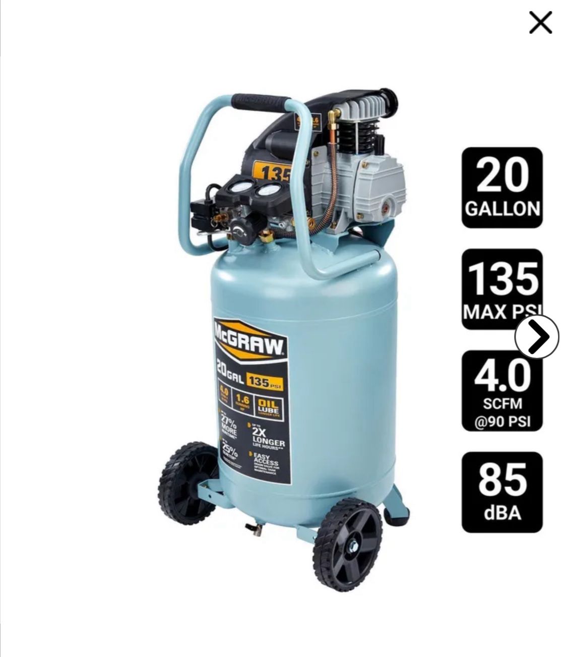 Shop Air Compressor