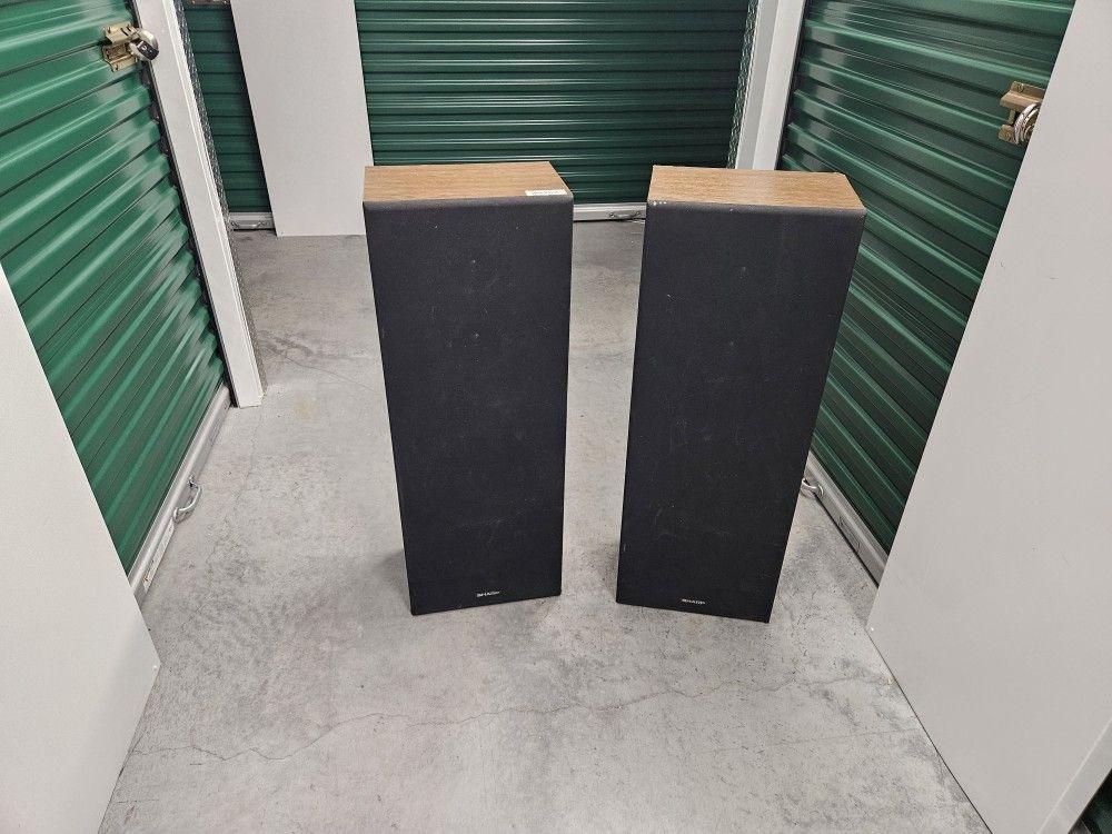Sharp CP 6800 Floor Speakers