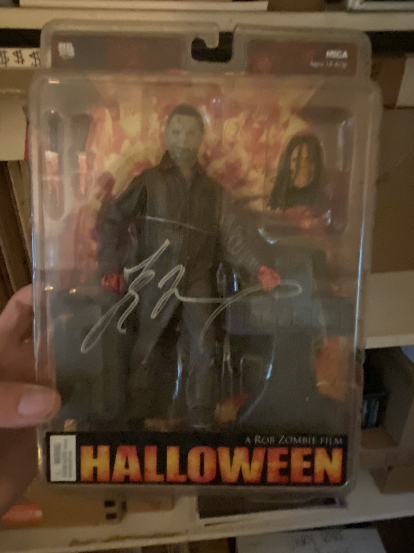 Tyler Mane Signed Halloween Action Figure 